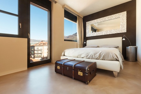 29212595 - apartment in new building, comfortable double bed